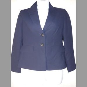 Kasper Navy Blue/Indigo Blazer